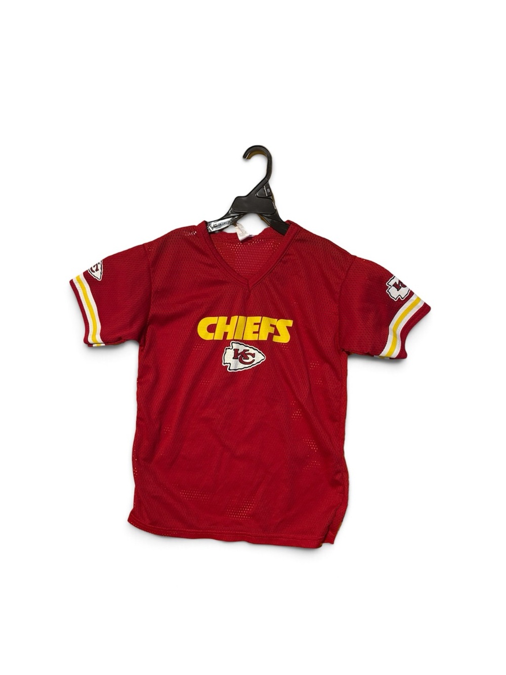 Kansas City CHIEFS Red Kids M - Short Sleeve knitted Jersey